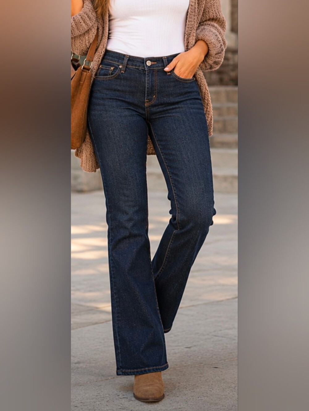 Levi’s Women’s 515 Bootcut Jeans Size 16S Dark Wash Stretch Denim